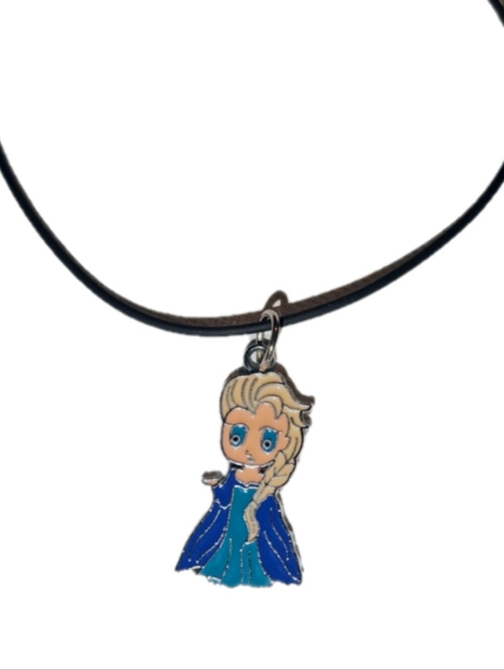 4/$15 🌻 Frozen Elsa Derpy Acrylic Pendant Necklace